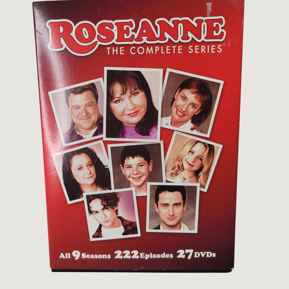 Roseanne The Complete Series DVD Box Set All 9 Seasons 222 Episodes 27 Discs
